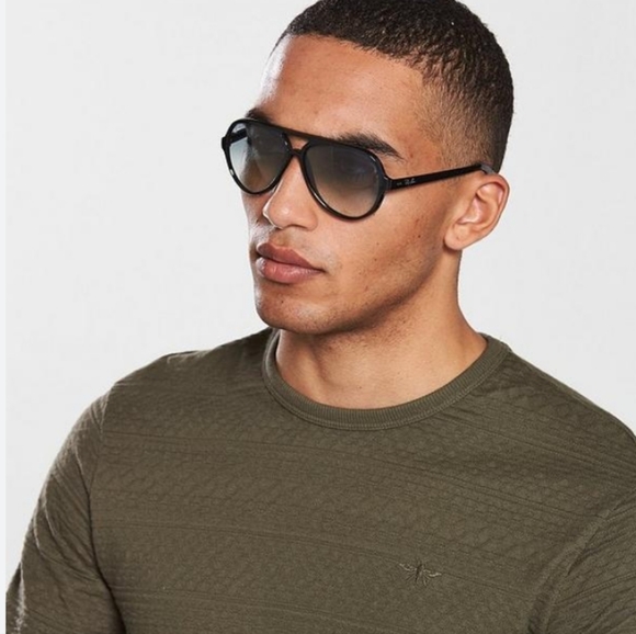 Vintage Ray Ban CATS 5000 CLASSIC unisex sunglasses Bausch & Lomb - Picture 3 of 9